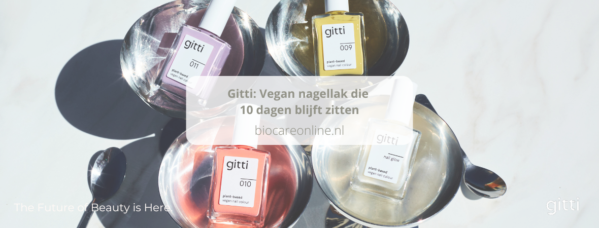 gitti vegan nagellak die 10 dagen blijft zitten